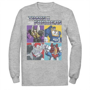 �A�j���L�����N�^�[ ���f�B�[�X �g�b�v�X T�V���c �g�[�� �O���t�B�b�N Licensed Character Big & Tall Transformers Decepticons Characters Boxes Graphic Tee Athletic Heather �w�U�[