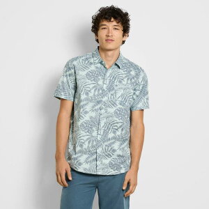 �n�[���[ ���f�B�[�X �g�b�v�X T�V���c Men's Hurley Aloha Textured Woven Short Sleeve Shirt Blizzard