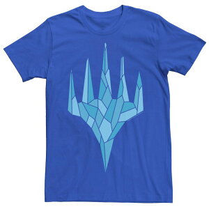 �A�j���L�����N�^�[ ���f�B�[�X �g�b�v�X T�V���c Licensed Character Men's Magic: The Gathering Blue Crystal Tee Red Heather �w�U�[