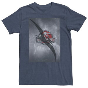�A�j���L�����N�^�[ ���f�B�[�X �g�b�v�X T�V���c �g�[�� Licensed Character Big & Tall Jurassic Park 3 Movie Poster Pterodactyl Tee Navy Heather �w�U�[