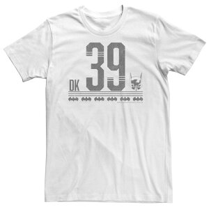 �A�j���L�����N�^�[ ���f�B�[�X �g�b�v�X T�V���c �g�[�� Licensed Character Big & Tall DComics Batman Darknight DK 39 V1 Tee White �z���C�g