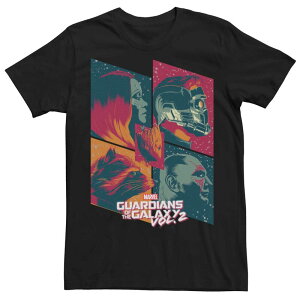 �A�j���L�����N�^�[ ���f�B�[�X �g�b�v�X T�V���c Licensed Character Men's Marvel Guardians Of The Galaxy 2 Side View Boxes Tee Black �u���b�N