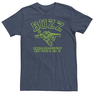 �f�B�Y�j�[ �s�N�T�[ ���f�B�[�X �g�b�v�X T�V���c �g�[�� Big & Tall Disney / Pixar Toy Story Buzz Lightyear Buzz Worthy Tee Navy Heather �w�U�[
