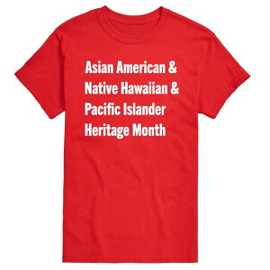 �A�j���L�����N�^�[ ���f�B�[�X �g�b�v�X T�V���c �g�[�� �O���t�B�b�N Licensed Character Big & Tall AANHPI Heritage Month Graphic Tee Red ���b�h