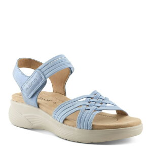 �t���N�T�X ���f�B�[�X �V���[�Y �T���_�� Flexus by Spring Step Delosa Women's Cushioned Strappy Sandalslate �X���[�g