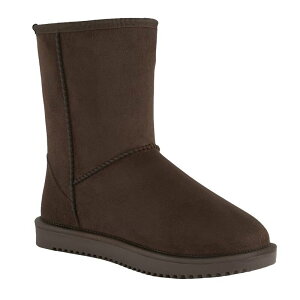 ���K�b�^ ���f�B�[�X �V���[�Y �u�[�c�E���C���u�[�c Regatta Womens/Ladies Risely Waterproofaux Fur Lined Winter Boots Chocolate �`���R���[�g