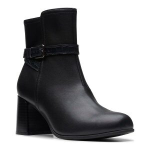 �N���[�N�X ���f�B�[�X �V���[�Y �u�[�c�E���C���u�[�c �A���N�� ���U�[ Clarks Keirsta Haley Women's Leather Ankle Boots Black �u���b�N