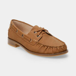 �\�m�} ���f�B�[�X �V���[�Y Sonoma Goods For Life Doriann Women's Boat Shoes Cognac