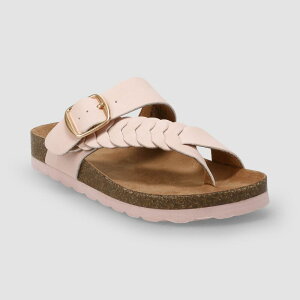 �\�m�} ���f�B�[�X �V���[�Y �T���_�� Sonoma Goods For Life Little Kid Girls Tanzzia Braided Buckle Strap Sandals Pink �s���N