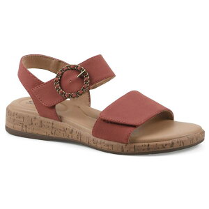 �N���t�o�C�z���C�g�}�E���e�� ���f�B�[�X �V���[�Y �T���_�� Cliffs by White Mountain Bonique Women's Wedge Slip-On Sandals Paprika Sueded �z���C�g