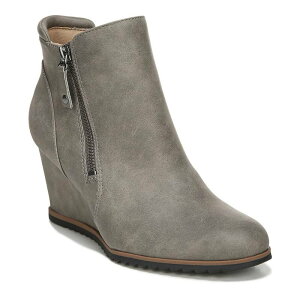 �\�E���j���g���C�U�[ ���f�B�[�X �V���[�Y �u�[�c�E���C���u�[�c SOUL Naturalizer Haley Women's Wedge Boots Light Gray �O���[