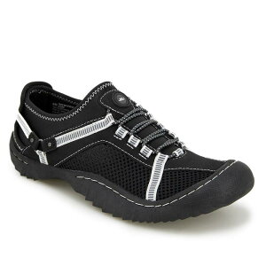 �W���C�r�[���[ ���f�B�[�X �V���[�Y �T���_�� JBU Tahoe Women's Mj Wateready Shoe Black White �z���C�g