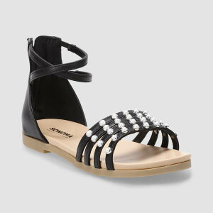 �\�m�} ���f�B�[�X �V���[�Y �T���_�� Sonoma Goods For Life Fantasy Little & Big Kid Girlsimulated Pearl Strappy Sandals Black �u���b�N