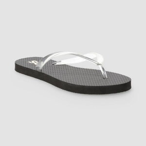 �G�X�I�[ ���f�B�[�X �V���[�Y �T���_�� SO Vail Jelly Women's Thong Sandals Clear Black �u���b�N