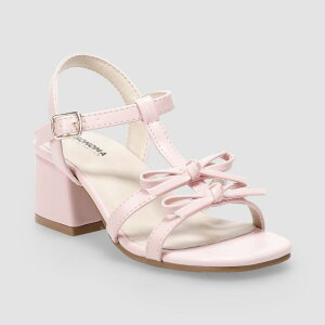 �\�m�} ���f�B�[�X �V���[�Y �p���v�X �q�[�� Sonoma Goods For Life Little & Big Kid Girls Caged Bow Dress Heels Pink �s���N