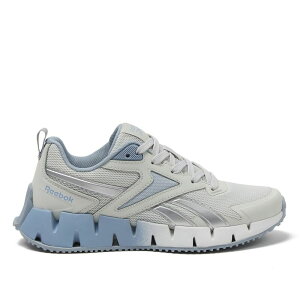 ���[�{�b�N ���f�B�[�X �V���[�Y �X�j�[�J�[ ���[�X Reebok Zig Vector Women's Lace-Up Athletic Sneakers Lt Grey Med Blue Teal �O���[