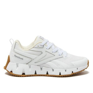 ���[�{�b�N ���f�B�[�X �V���[�Y �X�j�[�J�[ ���[�X Reebok Zig Vector Women's Lace-Up Athletic Sneakers White Grey �z���C�g