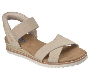 �X�P�b�`���[�Y ���f�B�[�X �V���[�Y �T���_�� BOBS by Skechers Hands Free Slip-ins Desert Kiss Golden Lily Women'sandals Natural