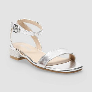 �\�m�} ���f�B�[�X �V���[�Y �T���_�� �q�[�� Sonoma Goods For Life Little & Big Kid Girlsimulated Pearl Heeled Sandalsilver �V���o�[