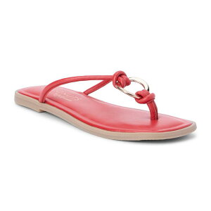 �}�`�X ���f�B�[�X �V���[�Y �T���_�� ���U�[ Coconuts by Matisse Mission Women's Leather Casual Flip-flops Red ���b�h
