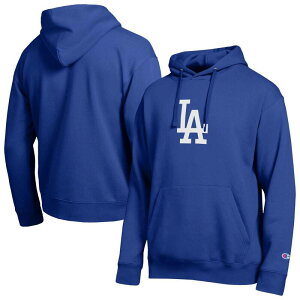 �y���������z �`�����s�I�� ���f�B�[�X T�V���c �g�b�v�X Men's Champion Royal Los Angeles Dodgers All Star Embroidered Logo Hoodie Lad Blue