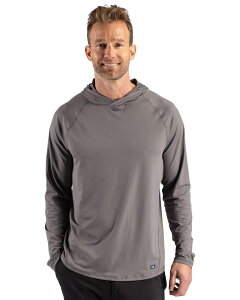 �J�b�^�[�A���h�o�b�N ���f�B�[�X �A�E�^�[ �j�b�g�E�Z�[�^�[ �g�[�� Cutter & Buck Prospect Epiconfidence Recycled Mens Big & Tall Hooded Pullover Elemental Grey �O���[