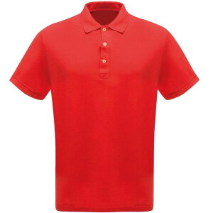 ���K�b�^ ���f�B�[�X �g�b�v�X T�V���c �|���V���c Regatta Classic Mens 65/35 Short Sleeve Polo Shirt Classic Red ���b�h
