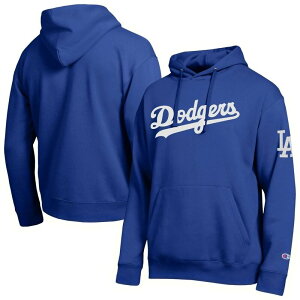 �`�����s�I�� ���f�B�[�X �g�b�v�X T�V���c �h�J �p�[�J�[ Men's Champion Royalos Angeles Dodgers All Star Embroidered Wordmark Hoodie Lad Blue �u���[