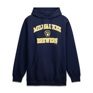 �t�@�i�e�B�N�X ���f�B�[�X �g�b�v�X T�V���c �g�[�� �p�[�J�[ Men's Fanatics Navy Milwaukee Brewers Big & Tall Heart & Soul Hoodie Brw Navy �l�C�r�[