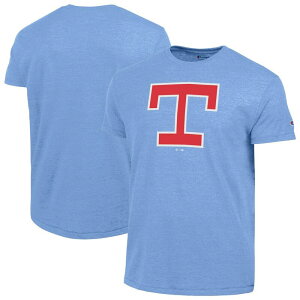 �`�����s�I�� ���f�B�[�X �g�b�v�X T�V���c ���S Men's Champion Light Blue Texas Rangers Cooperstown Logo Tri-Blend T-Shirt Rgr Light �u���[