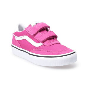 �o���Y ���f�B�[�X �V���[�Y �X�j�[�J�[ Vans Brooklyn Lifestyle Kids' Shoes Canvas Raspberry Rose
