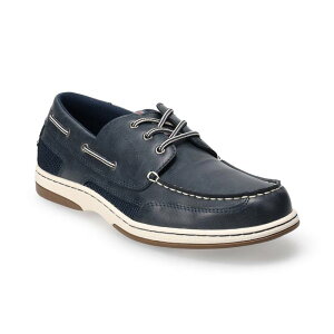 �\�m�} ���f�B�[�X �V���[�Y Sonoma Goods For Life Darcey Men's Boat Shoes Navy �l�C�r�[