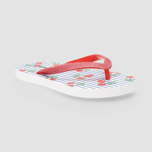 �\�m�} ���f�B�[�X �V���[�Y �T���_�� Sonoma Goods For Life Poncee Kids Flip Flops Cherry
