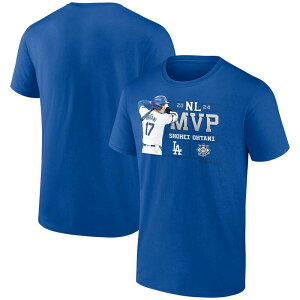�t�@�i�e�B�N�X ���f�B�[�X �g�b�v�X T�V���c Men's Fanaticshohei Ohtani Royalos Angeles Dodgers MVP T-Shirt Lad Blue �u���[