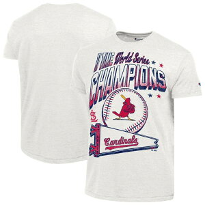 �`�����s�I�� ���f�B�[�X �g�b�v�X T�V���c Men's Champion White St. Louis Cardinals Winning Tradition Cooperstown Tri-Blend T-Shirt Crd White �z���C�g