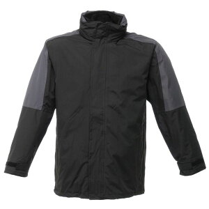 ���K�b�^ ���f�B�[�X �A�E�^�[ �W���P�b�g�E�u���]�� Regatta Defender III 3-in-1 Waterproof Windproof Jacket / Performance Jacket Black And Seal Grey �u���b�N