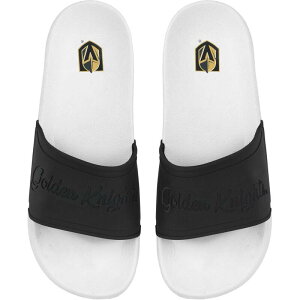 �t�H�R ���f�B�[�X �V���[�Y �T���_�� Women's FOCO Vegas Golden Knightscript Wordmark Slide Sandals Lvk White �z���C�g