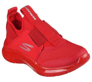 �X�P�b�`���[�Y ���f�B�[�X �V���[�Y �X�j�[�J�[ Skecherskech Fast Ice Kidsneakers Red ���b�h