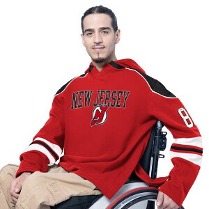 �J�[�� �o���N�X ���f�B�[�X �g�b�v�X T�V���c �X�E�F�b�g �W���[�W�[ Men's G-III Sports by Carl Banks Red New Jersey Devils Adaptive Wear Lord Stanley Hooded Long Sleeve Sweatshirt Nhl Red ���b�h