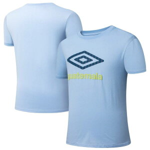 �A���u�� ���f�B�[�X �g�b�v�X T�V���c Men's Umbro Light Blue Guatemala National Team 2025 T-Shirt Soc Light �u���[