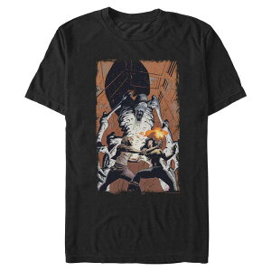 �A�j���L�����N�^�[ ���f�B�[�X �g�b�v�X T�V���c �O���t�B�b�N Licensed Character Men's Aliens Big Xenomorph Graphic Tee Black �u���b�N