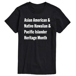�A�j���L�����N�^�[ ���f�B�[�X �g�b�v�X T�V���c �O���t�B�b�N Licensed Character Men's AANHPI Heritage Month Graphic Tee Black �u���b�N