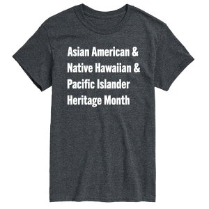 �A�j���L�����N�^�[ ���f�B�[�X �g�b�v�X T�V���c �O���t�B�b�N Licensed Character Men's AANHPI Heritage Month Graphic Tee Heather Charcoal �`���R�[��