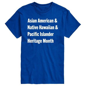 �A�j���L�����N�^�[ ���f�B�[�X �g�b�v�X T�V���c �O���t�B�b�N Licensed Character Men's AANHPI Heritage Month Graphic Tee Royal Blue �u���[