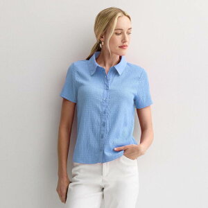�i�C���E�F�X�g ���f�B�[�X �g�b�v�X T�V���c �j�b�g Women's Nine West Collared Textured Knitopaden Peri