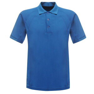 ���K�b�^ ���f�B�[�X �g�b�v�X T�V���c �|���V���c Regatta Hardwear Mens Coolweave Short Sleeve Polo Shirt Oxford Blue �u���[