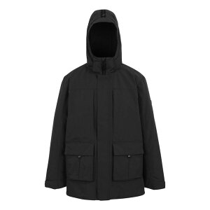 ���K�b�^ ���f�B�[�X �A�E�^�[ �W���P�b�g�E�u���]�� Regatta Mens Marron Insulated Waterproof Jacket Black �u���b�N
