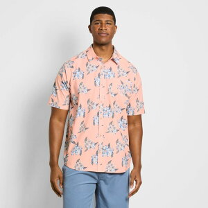 �n�[���[ ���f�B�[�X �g�b�v�X T�V���c �g�[�� Big & Tall Hurley Short Sleeve Stretch Woven Shirt Pink �s���N