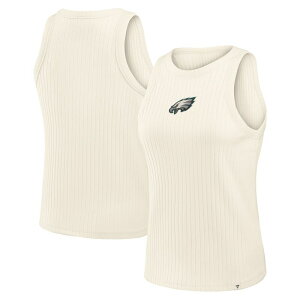�t�@�i�e�B�N�X ���f�B�[�X �g�b�v�X T�V���c ���u Women's Fanatics Cream Philadelphia Eaglestar Play Tri-Blend Ribbed Tank Top Eag Beige �x�[�W��