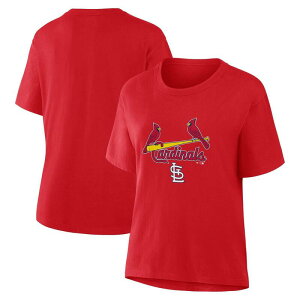 �t�@�i�e�B�N�X ���f�B�[�X �g�b�v�X T�V���c Women's Fanatics Red St. Louis Cardinals Lockup Legacy T-Shirt Crd Red ���b�h